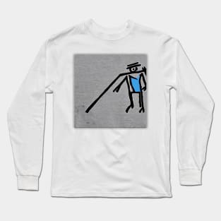 Jokes Brothers With Ax Sticks Long Sleeve T-Shirt